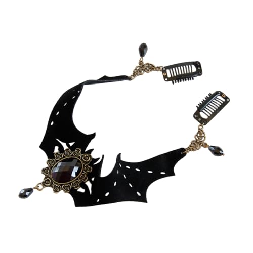 kowaku Gothic Stirnkette Kopfbedeckung Festival Dress up Party Strass Kopfschmuck von kowaku