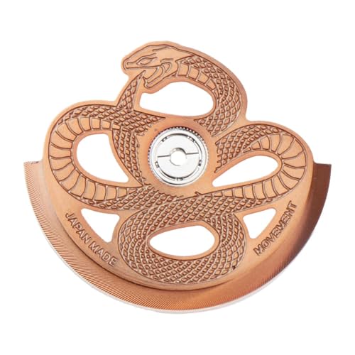 kowaku Snake Uhrwerk Rotor Automatik Uhr Rotor Herren Damen Hochleistung Austausch Schwinggewicht Reparaturteile, Braungelb von kowaku