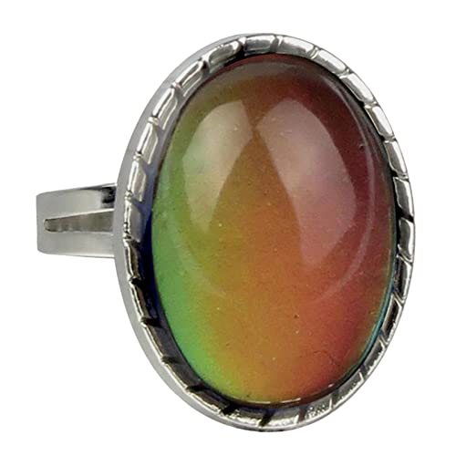 kowaku Verstellbarer Ovaler Stimmungsring für Alle von kowaku