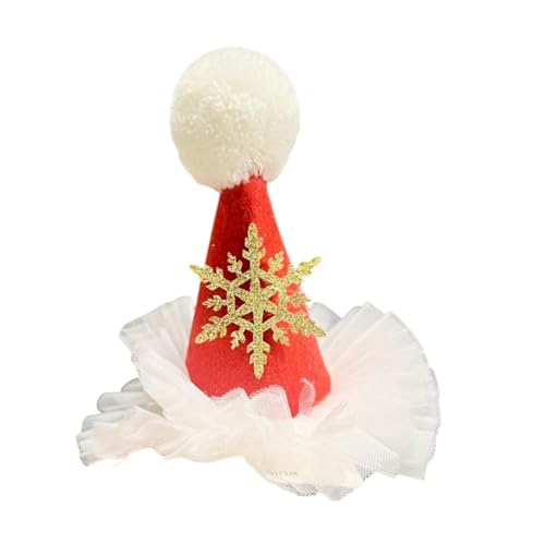 kowaku Weihnachten Haarspange Kopfschmuck Dekor Weihnachten Haarnadel für Festival Karneval, Schneeflocke kowaku Weihnachten Haarspange Kopfschmuck Dekor Weihnachten Haarnadel für Festival Karneval, Schneeflocke von kowaku