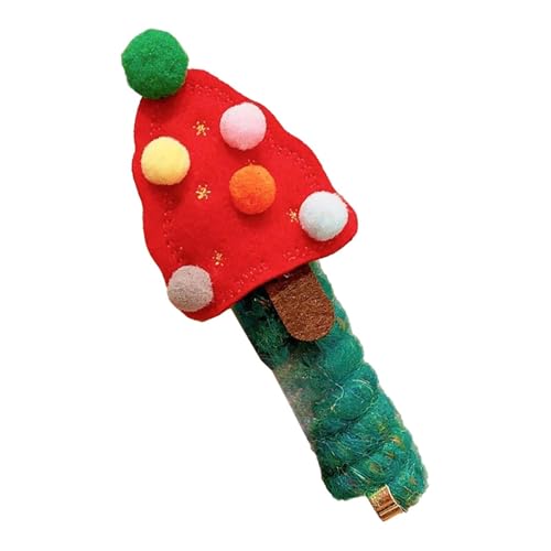 kowaku Weihnachtliches Spiral-Haargummi, Modern, Haargummis für den täglichen Gebrauch, Frauen, lockiges Haar, Roter Weihnachtsbaum von kowaku