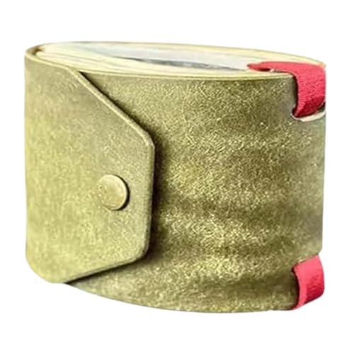 kowaku Wrap Wallet mit Verschluss Beutel Handtasche Mode Multifunktional handliche Geldbörse Geldcliphalter für Travel Frauen Männer, GrÜn von kowaku