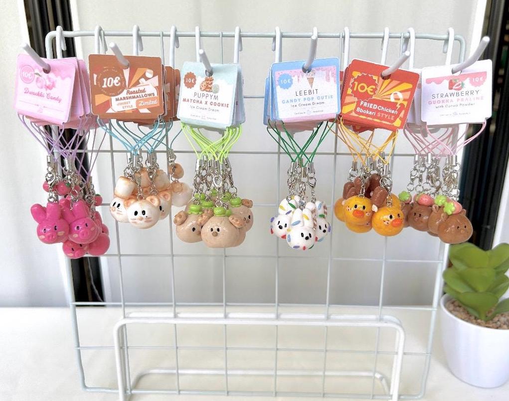 Tiny Skzoo Food Babys Handy-Charm Polymer Clay Kpop Charms Cute Essen Edition Stray Kids Anhänger Tiny Skzoo Food Babys Handy-Charm Polymer Clay Kpop Charms Cute Essen Edition Stray Kids Anhänger von kpopzirkus