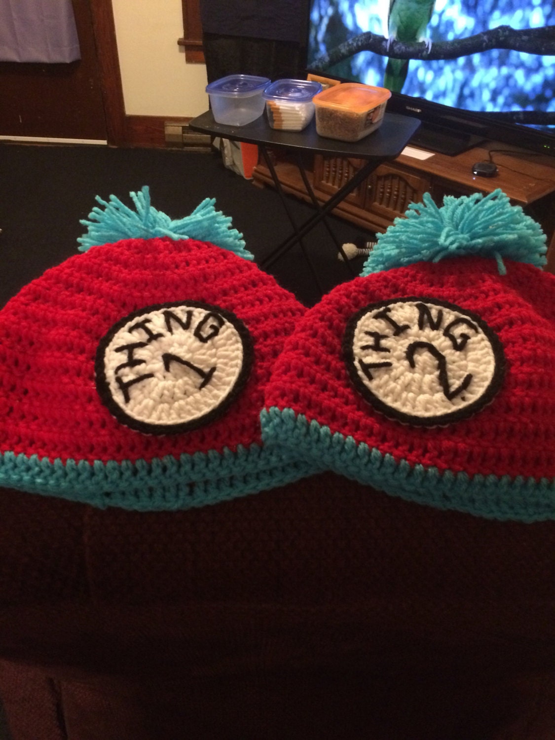 Ding 1 Und 2 Häkelmützen Ding 1 Und 2 Häkelmützen von krazycrochet