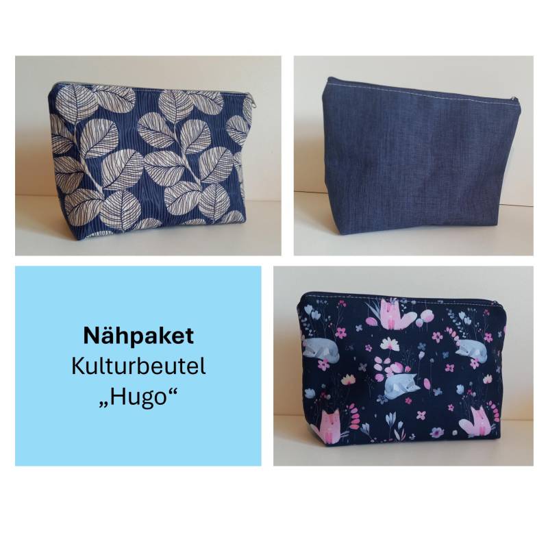 Nähset Nahpaket Kulturbeutel "Hugo" Nähset Nahpaket Kulturbeutel "Hugo" von kreamade