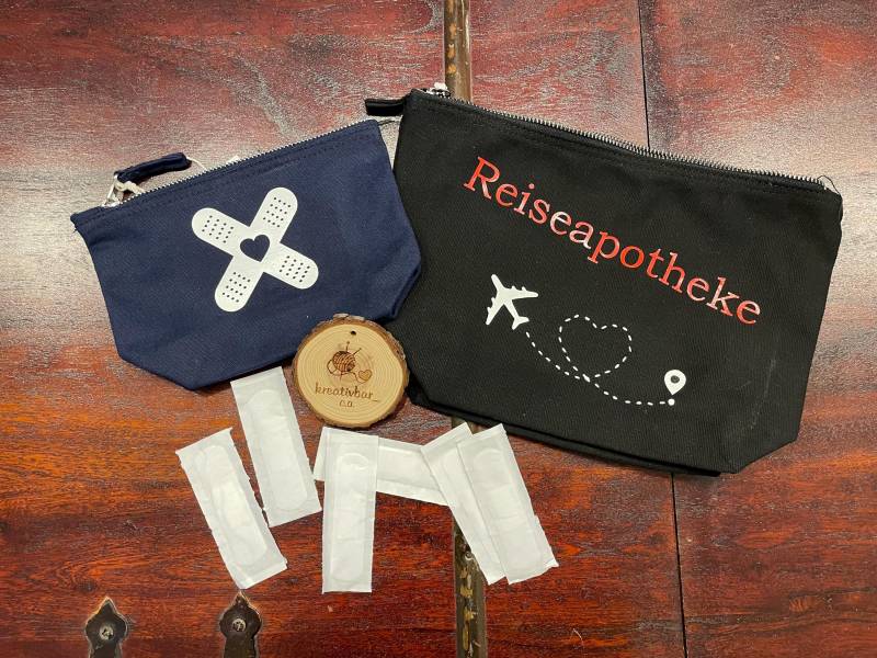 Reiseapotheke, Erste Hilfe Tasche, Notfall Kinderapotheke, Geschenk, Pflaster, Medikamente Reiseapotheke, Erste Hilfe Tasche, Notfall Kinderapotheke, Geschenk, Pflaster, Medikamente von kreativbarbyca
