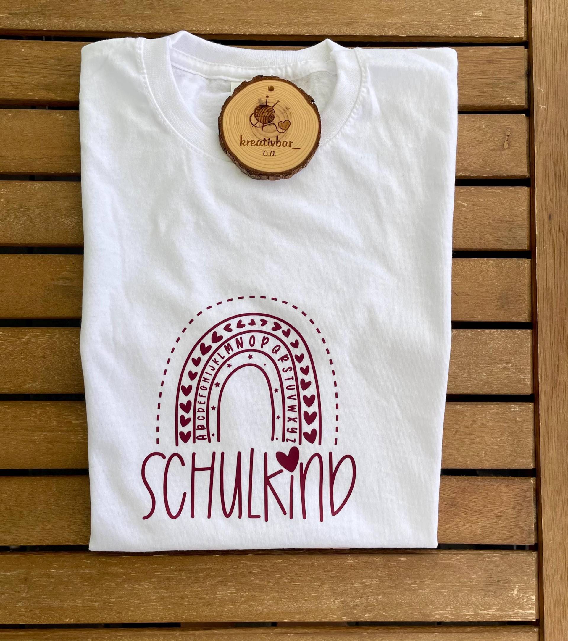 Schulkind, Einschulung, T-Shirt, Schulanfang, Outfit, Geschenk, Schule von kreativbarbyca
