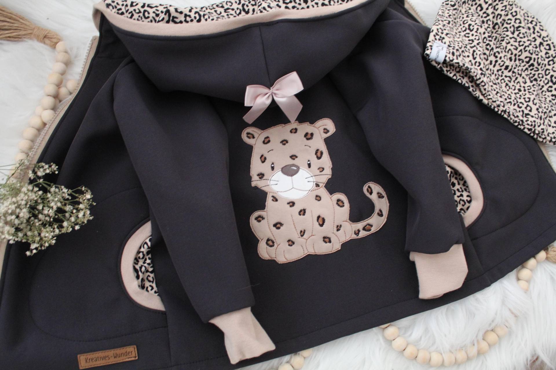 Softshelljacke Leopard Softshelljacke Leopard von kreativeswunderkids