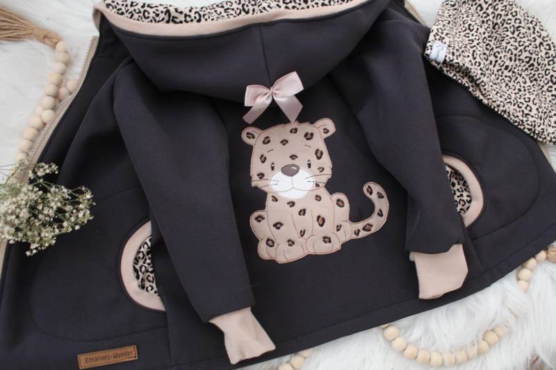 Softshelljacke Leopard Softshelljacke Leopard von kreativeswunderkids