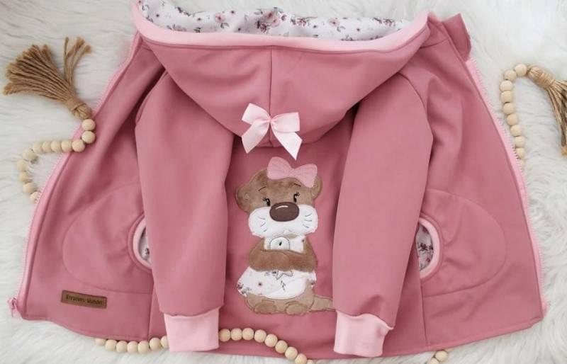 Softshelljacke Otter, Softshell, Rosa, Otter Softshelljacke Otter, Softshell, Rosa, Otter von kreativeswunderkids