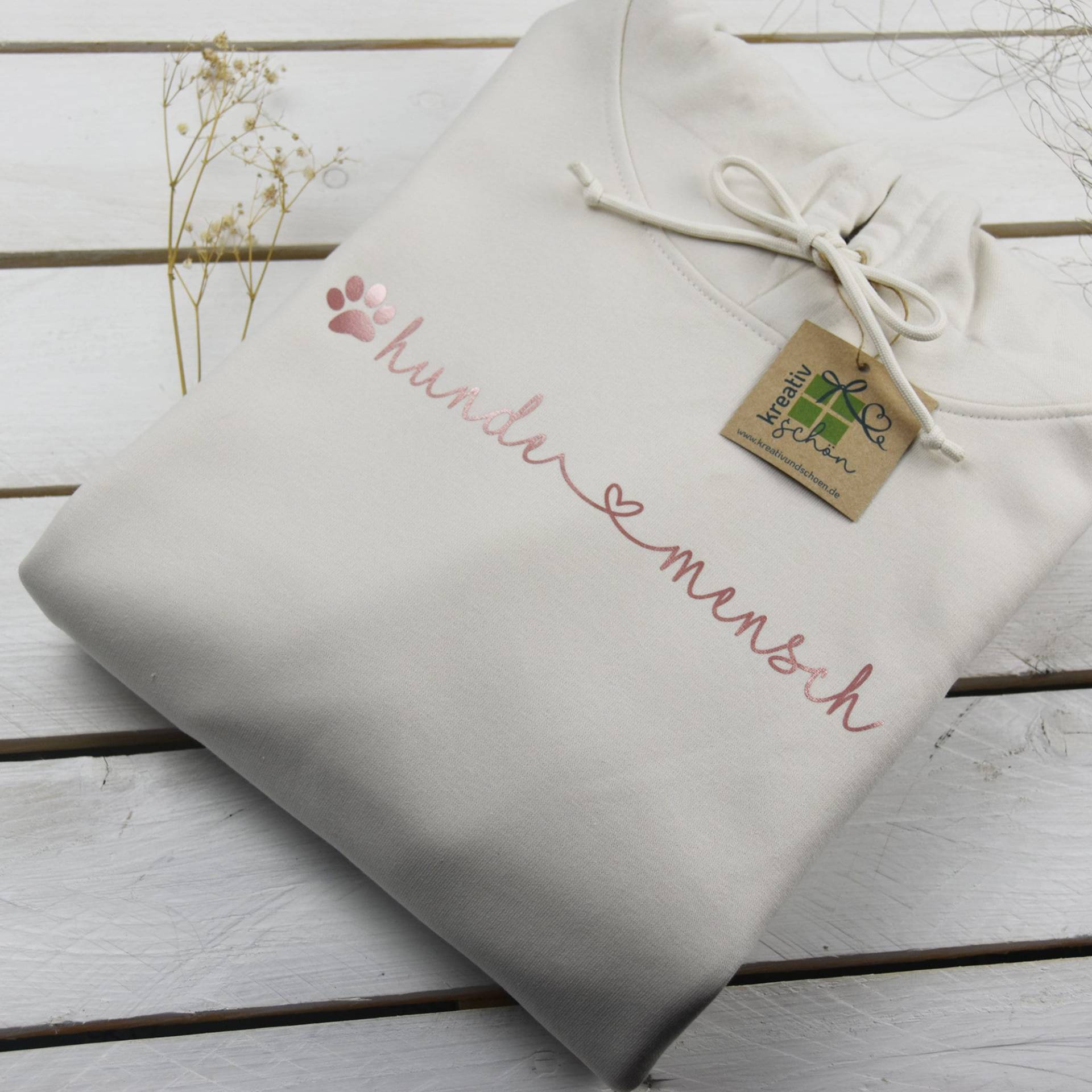 Hoodie - Hundemensch/Katzenmensch Der Kuschelige Kapuzensweater Für Hunde- Und Katzenliebhaber, Katzenmamas, Dogmom Oder Catmom von kreativundschoende