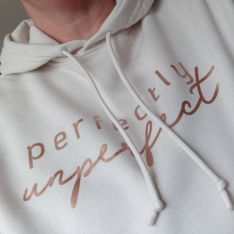 Hoodie - Perfectly Unperfect von kreativundschoende