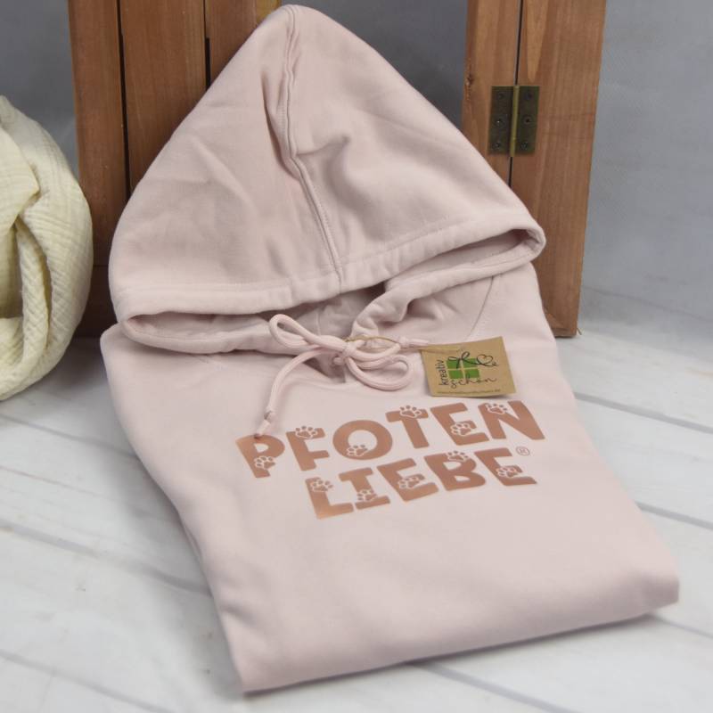Hoodie - Pfotenliebe® Der Kuschelige Kapuzensweater Für Hunde- Und Katzenliebhaber, Hundemenschen, Katzenmamas, Dogmom Oder Catmom von kreativundschoende
