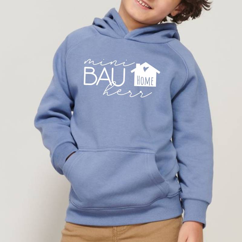 Kids Hoodie - Bauherr & Bauherrin | Kapuzenpullover Für "Mini Bauherrin" Und Bauherr" Aus Bio-Baumwolle Jungen + Mädchen von kreativundschoende