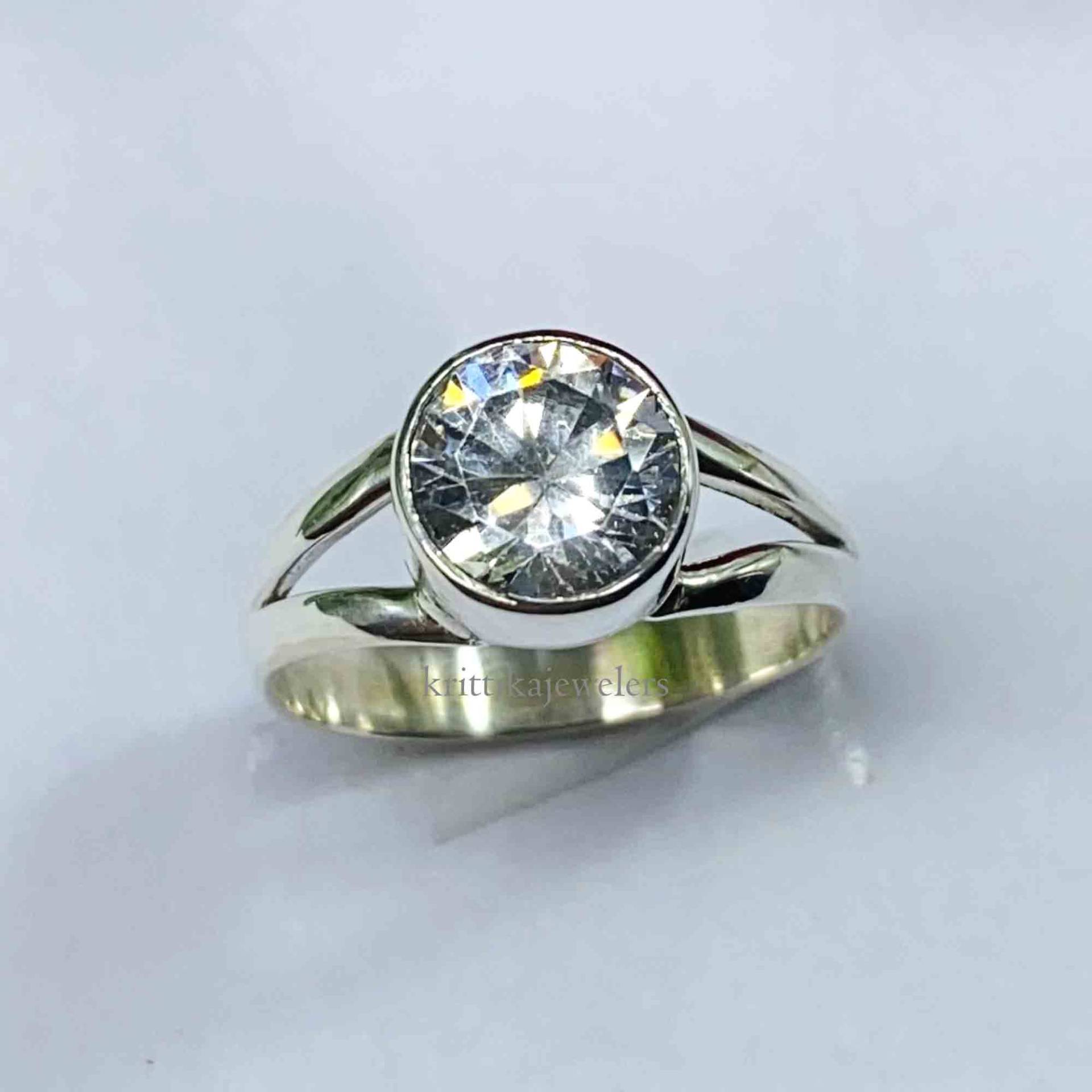 Kristall Ring, 925 Sterling Silber Natur Statement Handgemachter Schmuck, Frauen Boho Geschenk Für Sie von krittikajewelers