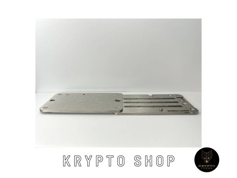Krypto Cold Backup Wallet 12 Oder 24 Wörter Recovery Phrase von kryptofuchs