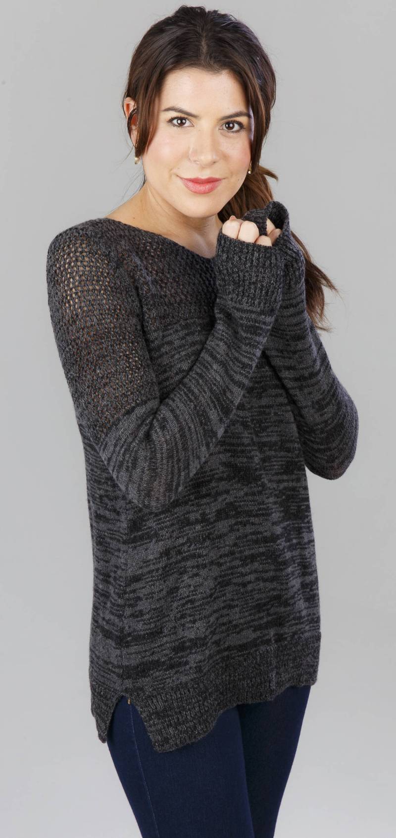 Kaschmirpullover - Charcoal von ktwf