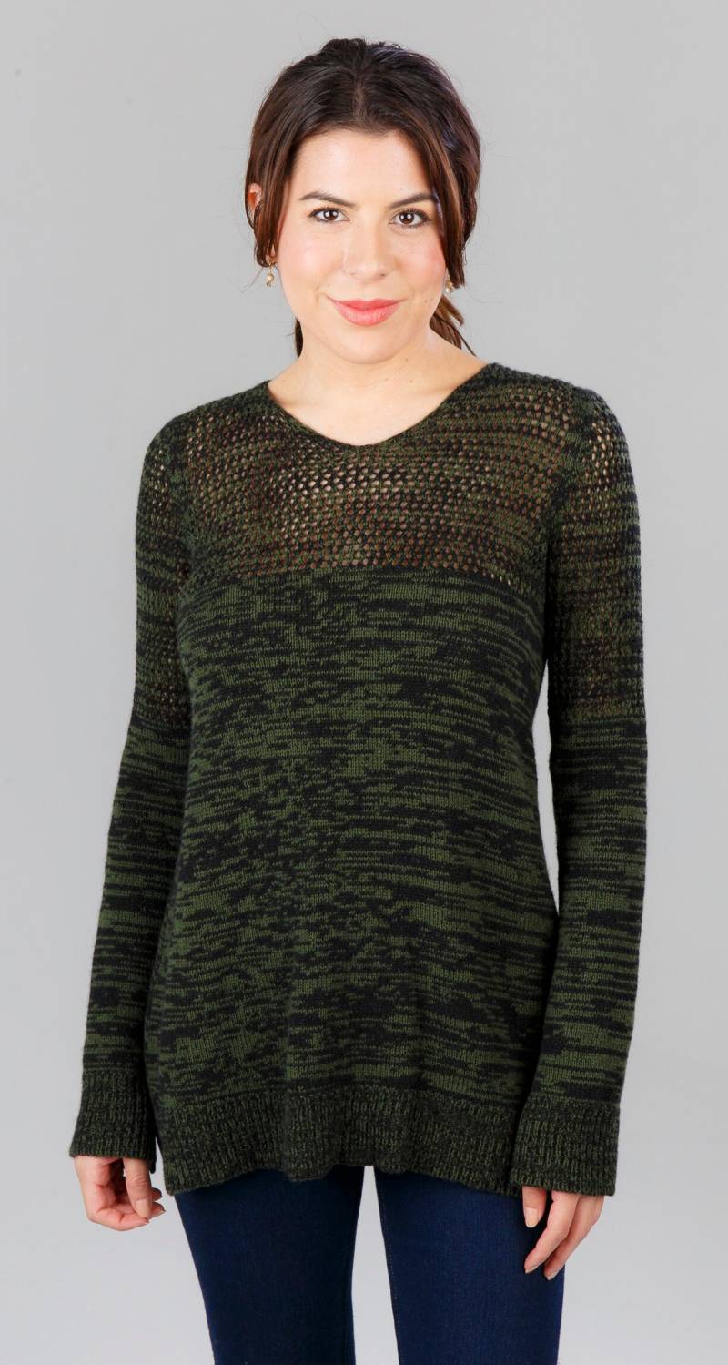 Kaschmirpullover - Olive von ktwf