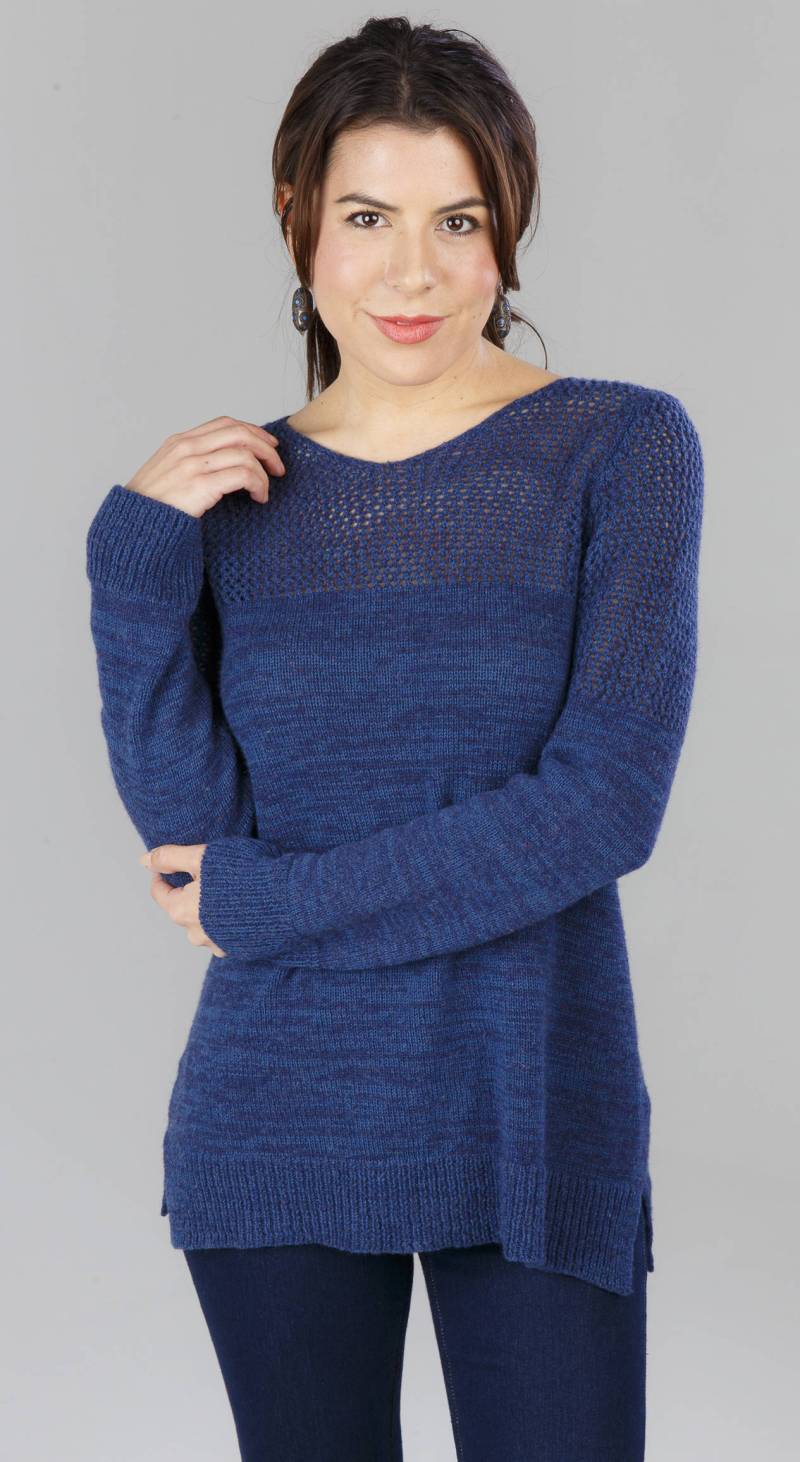 Kaschmirpullover - Preussisch Blau von ktwf