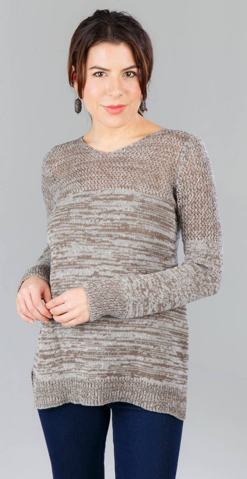 Kaschmirpullover - Taupe von ktwf