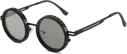 kuhbsdg Sonnenbrille, einstellbare Tönung Polarisierte runde 1-9 Gänge, Herren- und Damen-Sonnenbrille für verschiedene Lichtverhältnisse von kuhbsdg