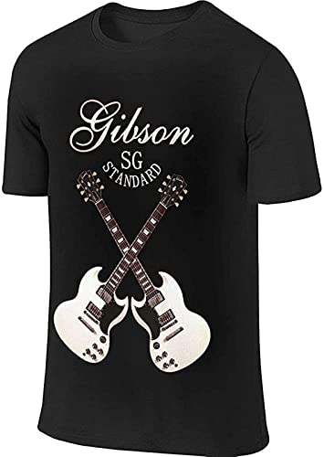 Black Cool Double Gibson Sg Men's Short Sleeve T-Shirt Size XL von kuimen
