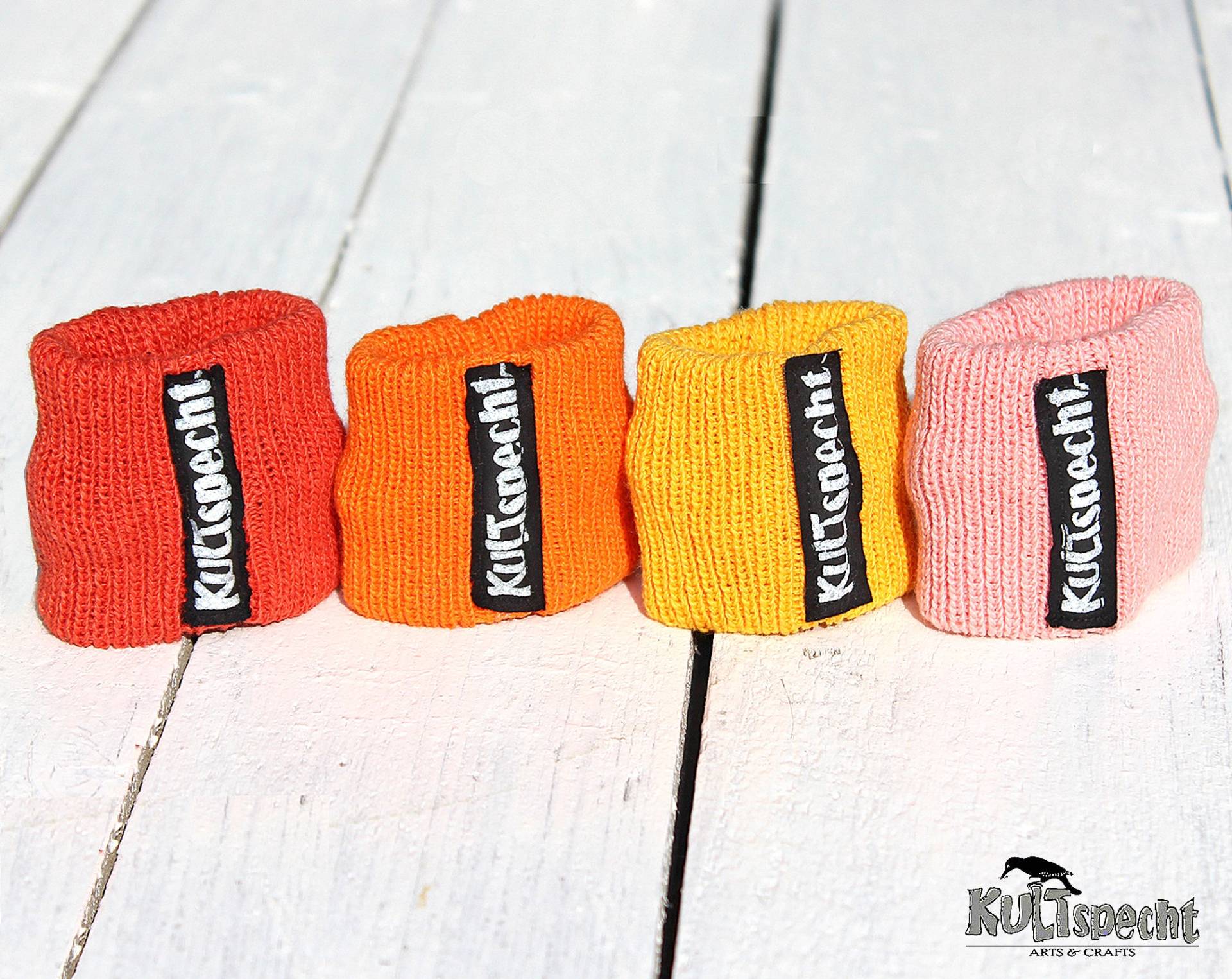Pulswärmer Kinder Rot Orange Gelb Rosa, Farben Siehe Farbkarte Pulswärmer Kinder Rot Orange Gelb Rosa, Farben Siehe Farbkarte von kultspecht