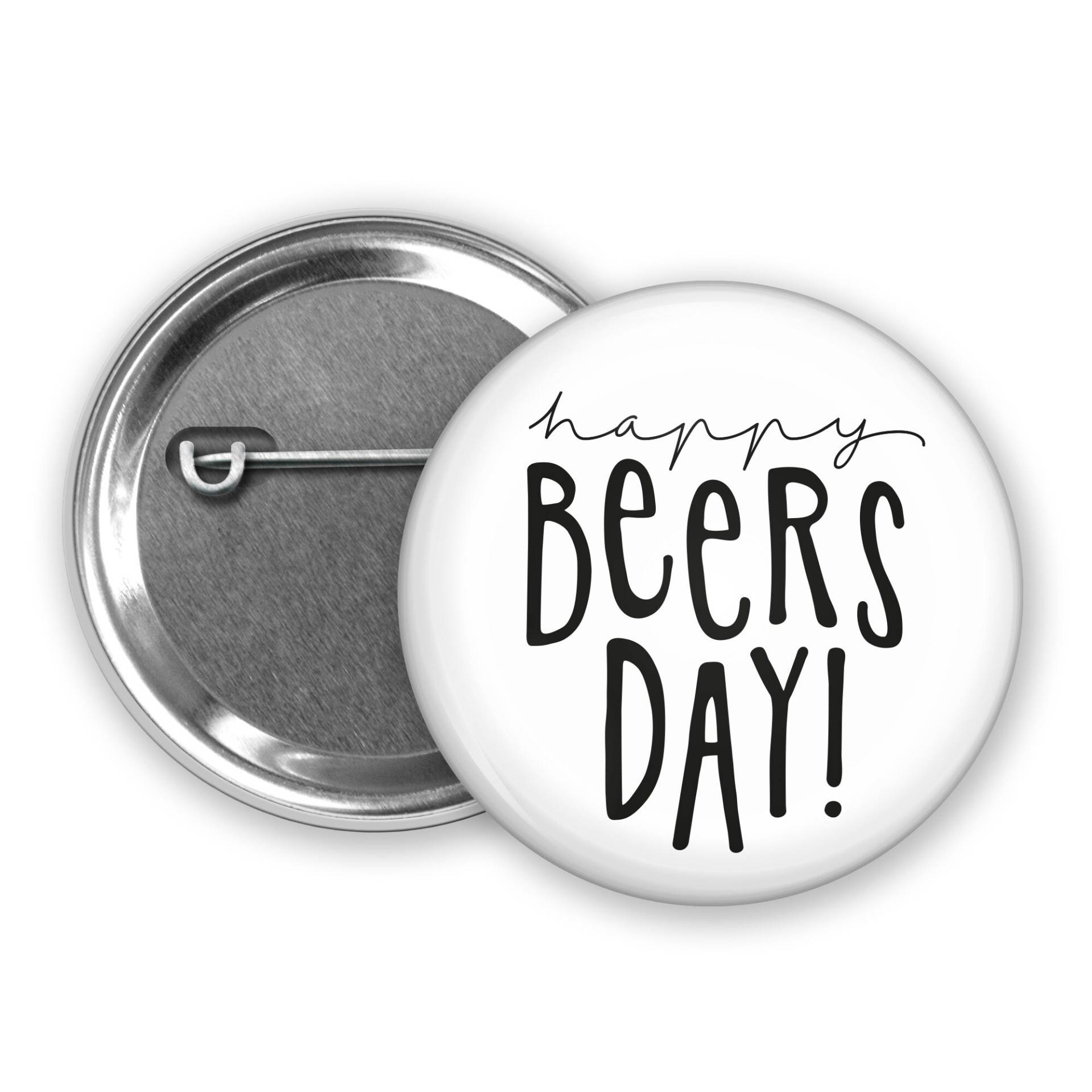 Button "Happy Beersday" Button "Happy Beersday" von kummart