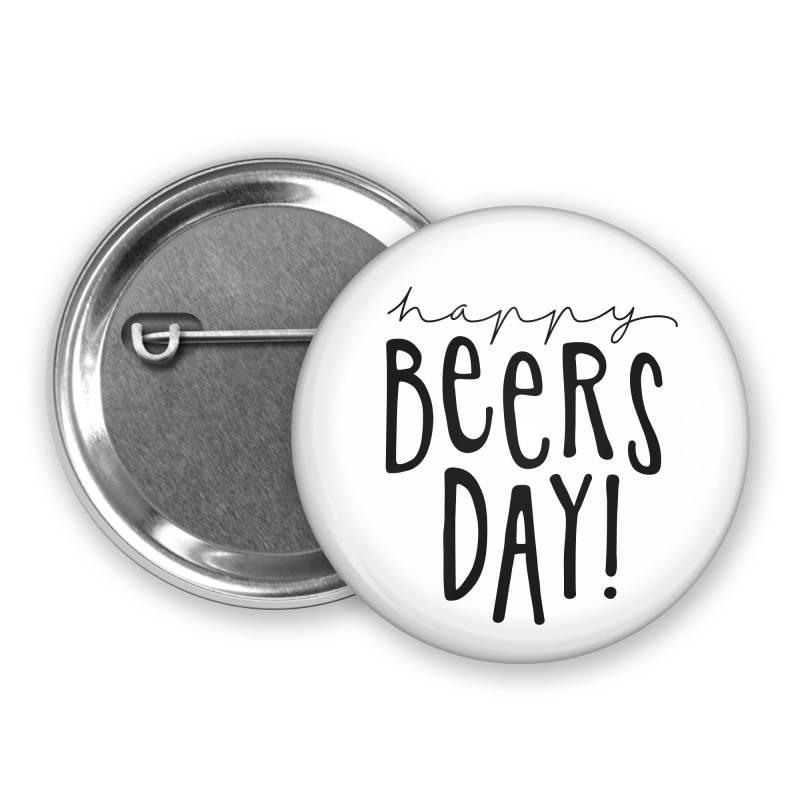 Button "Happy Beersday" Button "Happy Beersday" von kummart