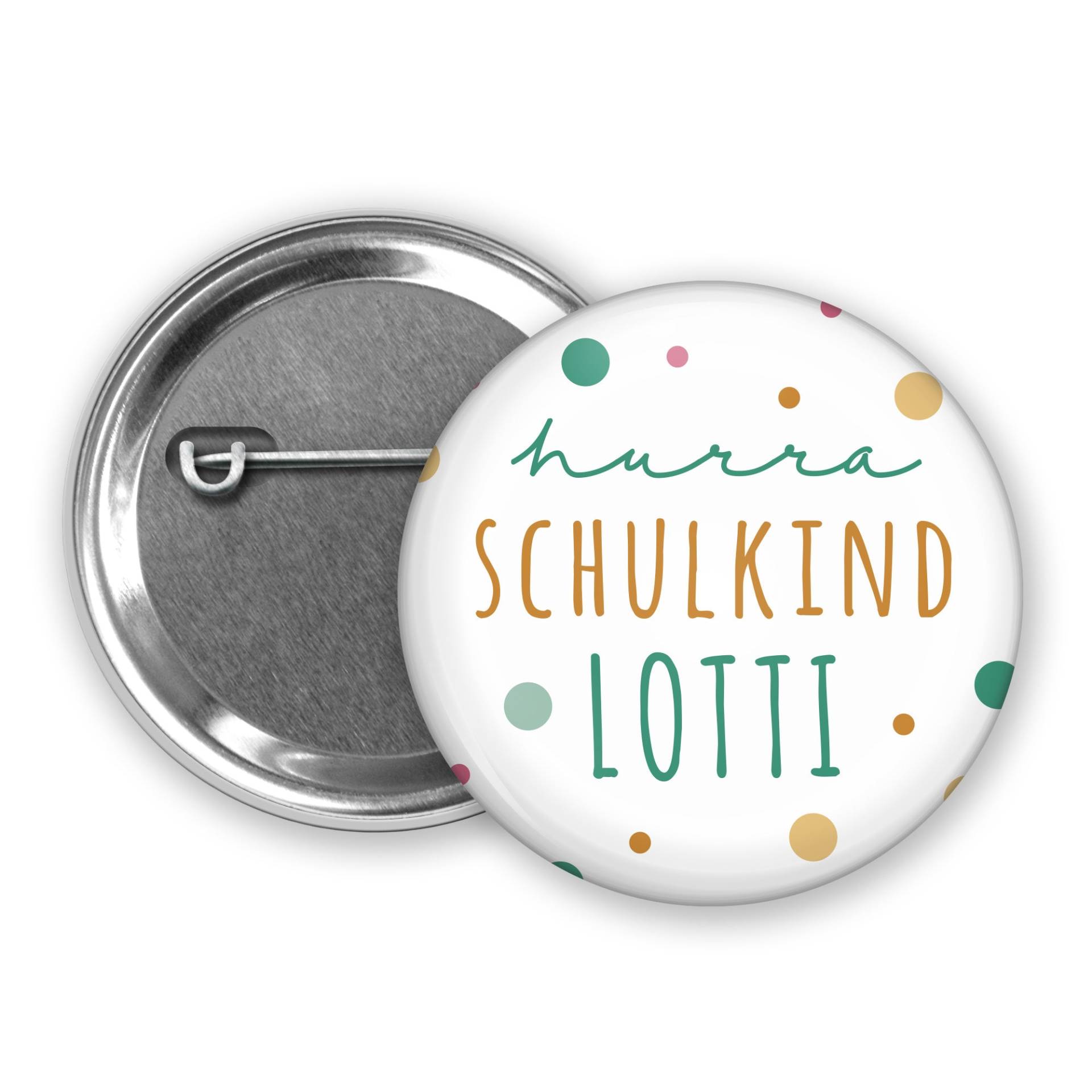 Button "Hurra Schulkind" Mit Eigenem Namen Button "Hurra Schulkind" Mit Eigenem Namen von kummart
