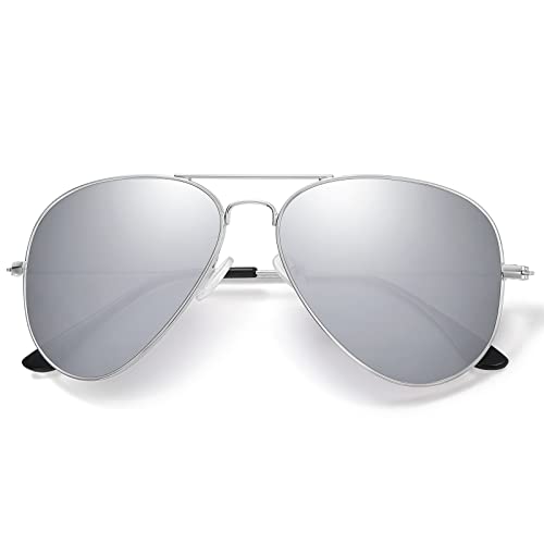 kunchu Sonnenbrille-Herren-Sonnenbrille-Damen-Polarisierte Sonnenbrillen Retro Metallrahmen Unisex Uv400 Fliegebrille Fahrerbrille Sportbrille Sonnenbrillen Für Den Außenbereich von kunchu