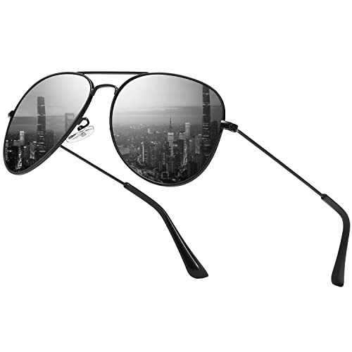 kunchu Sonnenbrille-Herren-Sonnenbrille-Damen-Polarisierte Sonnenbrillen Retro Metallrahmen Unisex Uv400 Fliegebrille Fahrerbrille Sportbrille Sonnenbrillen Für Den Außenbereich von kunchu