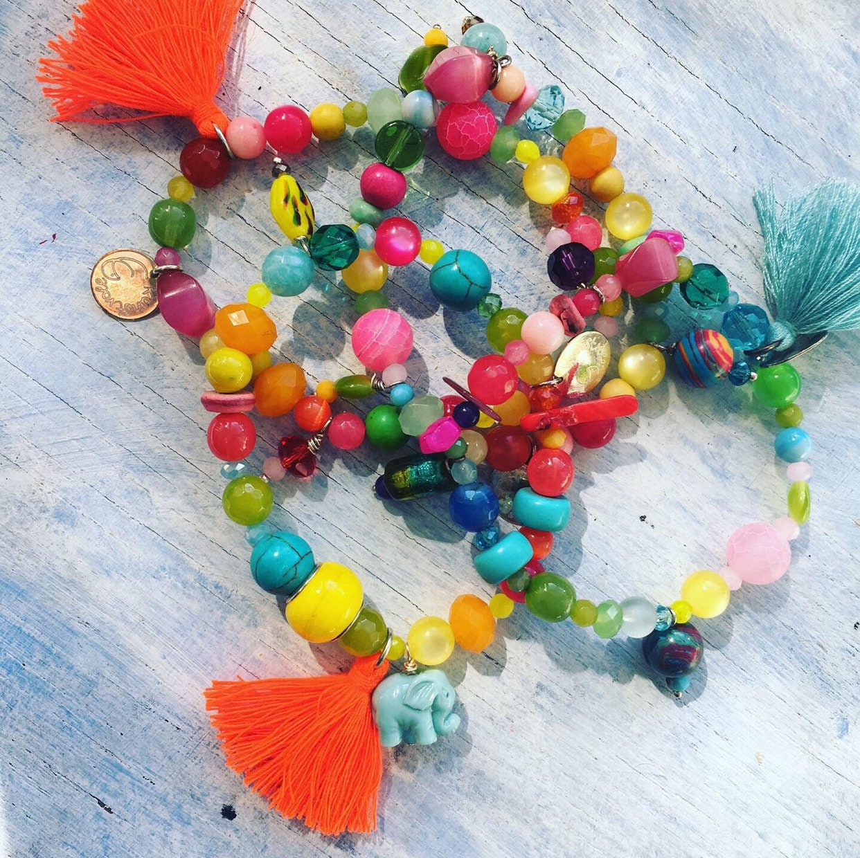 Colorful Bohobracelet, Feed Your Hippiesoul.bunte Perlenambänder Mit Edelsteinen Und Glas.tassel Oder Elefant Colorful Bohobracelet, Feed Your Hippiesoul.bunte Perlenambänder Mit Edelsteinen Und Glas.tassel Oder Elefant von kunstvollkoeln