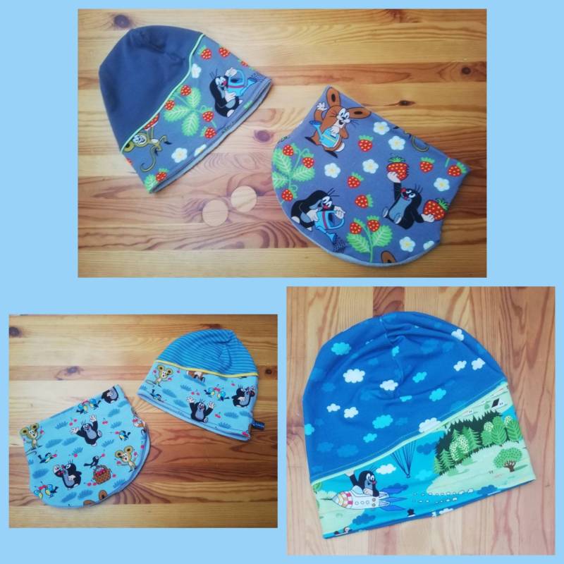 Kinder-Beanie Pauli Mit Wunschmotiv von kunterKINDERbunt