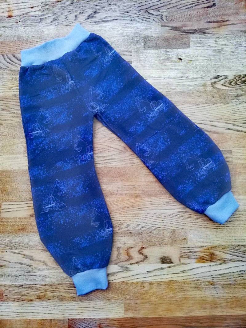 Pumphose/Babyset "Bagger" von kunterKINDERbunt