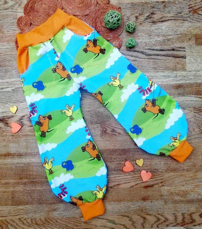 Pumphose/Babyset "Die Maus Herbstspaß" von kunterKINDERbunt