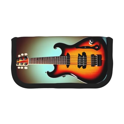 kurue Niedliches Federmäppchen mit 3 Fächern, multifunktional, mit Reißverschluss, Organizer, Federmäppchen, Schreibwaren von kurue