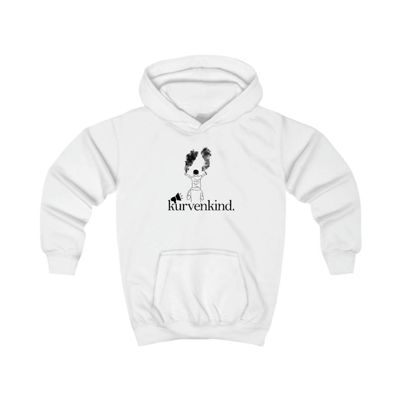 Kind Pyro Schwarz | Kurvenkind Kinder Hoodie von kurvenkind