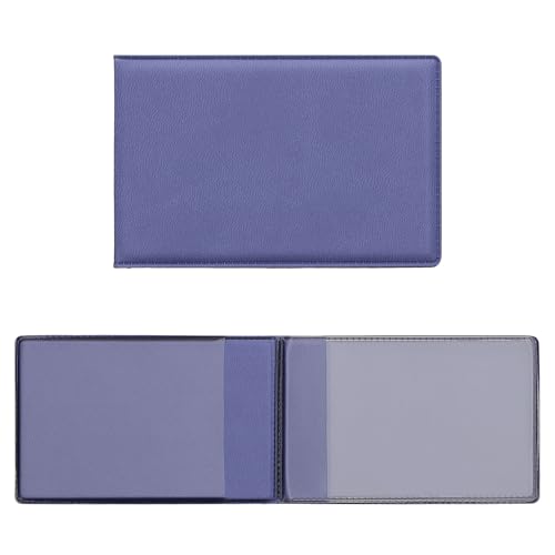 kwmobile 3in1 Kartenetui aus Kunstleder - 10 x 6,5cm - Mini Kreditkarten Wallet - Etui für Karten im Scheckkartenformat - Lavendel von kwmobile