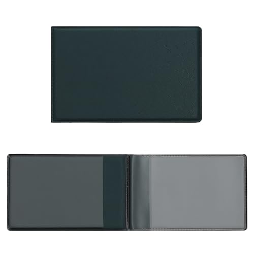 kwmobile 3in1 Kartenetui aus Kunstleder - 10 x 6,5cm - Mini Kreditkarten Wallet - Etui für Karten im Scheckkartenformat - Petrol von kwmobile