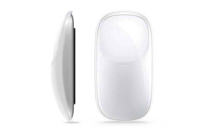 kwmobile Businesstasche TPU Schutzhülle für Apple Magic Mouse Hülle (1-tlg), PC Maus Cover aus rutschfestem TPU - Transparent von kwmobile