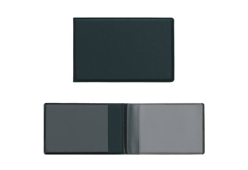 kwmobile Etui 3in1 Kartenetui aus Kunstleder, 10 x 6,5cm - Mini Kreditkarten Wallet - Etui Scheckkartenformat von kwmobile