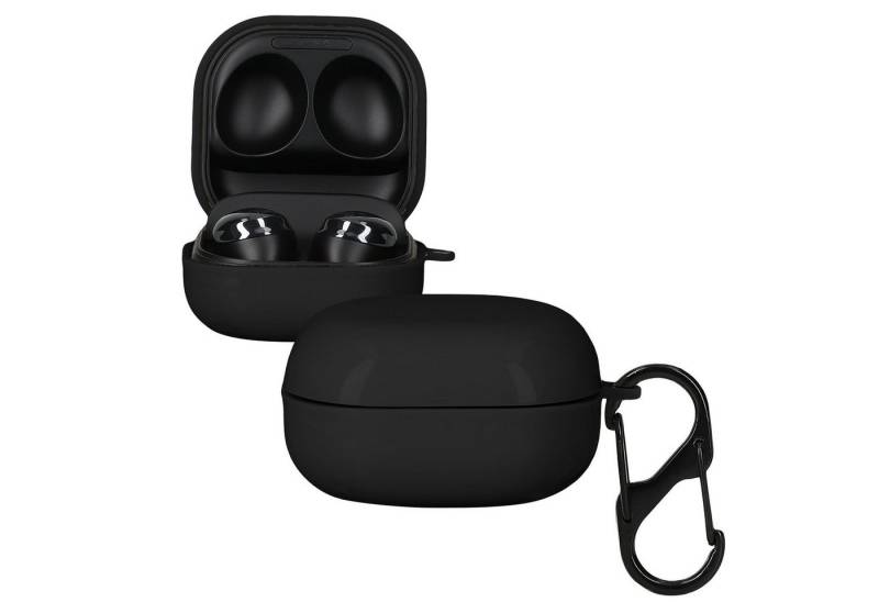 kwmobile Etui Hülle für Samsung Galaxy Buds 2 Pro / Buds 2 / Buds Live, Softcover Schutzhülle Etui Case Cover Kopfhörer TPU-Silikon von kwmobile