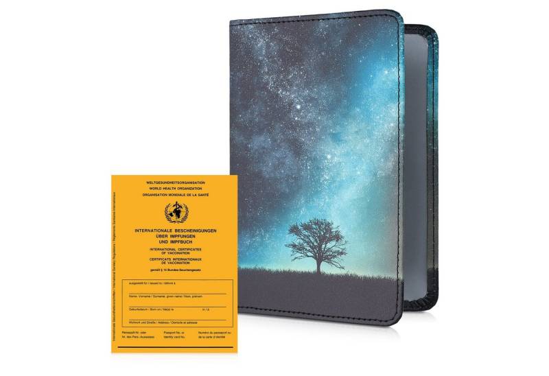 kwmobile Etui Impfpass Hülle aus Kunstleder, Impfausweis Schutzhülle Cover für Impfbuch Impfbescheinigung von kwmobile