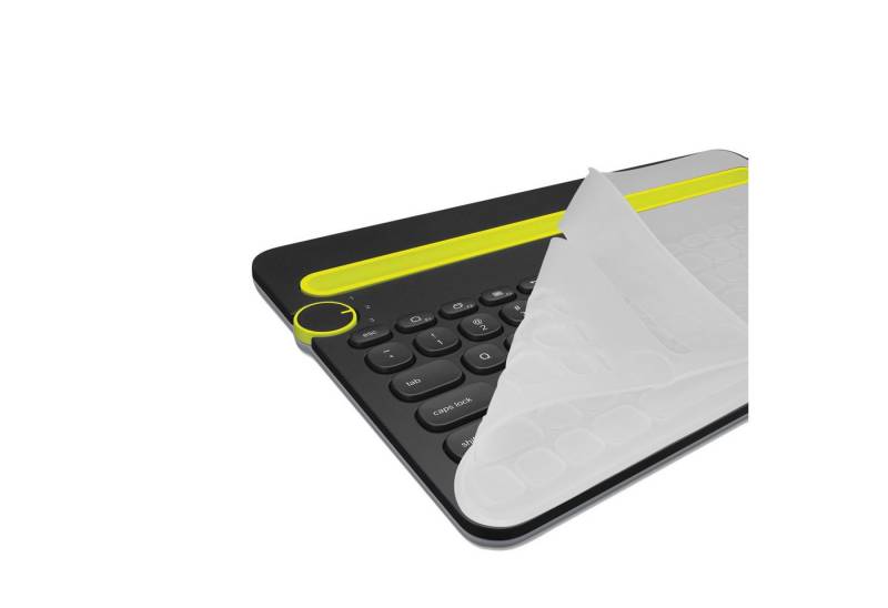 kwmobile Etui Silikon Tastaturschutz für Logitech K480, QWERTY US Keyboard Cover Abdeckung - Transparent von kwmobile