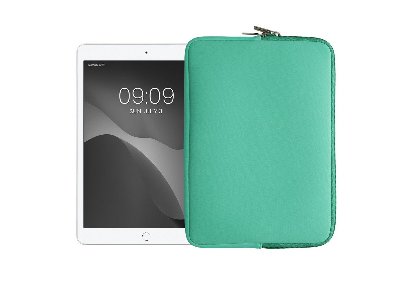 kwmobile Etui Tablet Hülle für 9,7"-11" Tablet, Universal Neopren Tasche Cover Case - Schutzhülle Sleeve in Mintgrün kwmobile Etui Tablet Hülle für 9,7"-11" Tablet, Universal Neopren Tasche Cover Case - Schutzhülle Sleeve in Mintgrün von kwmobile