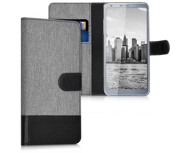 kwmobile Etui Wallet Case für LG G6, Hülle mit Ständer - Handyhülle Kartenfächer von kwmobile