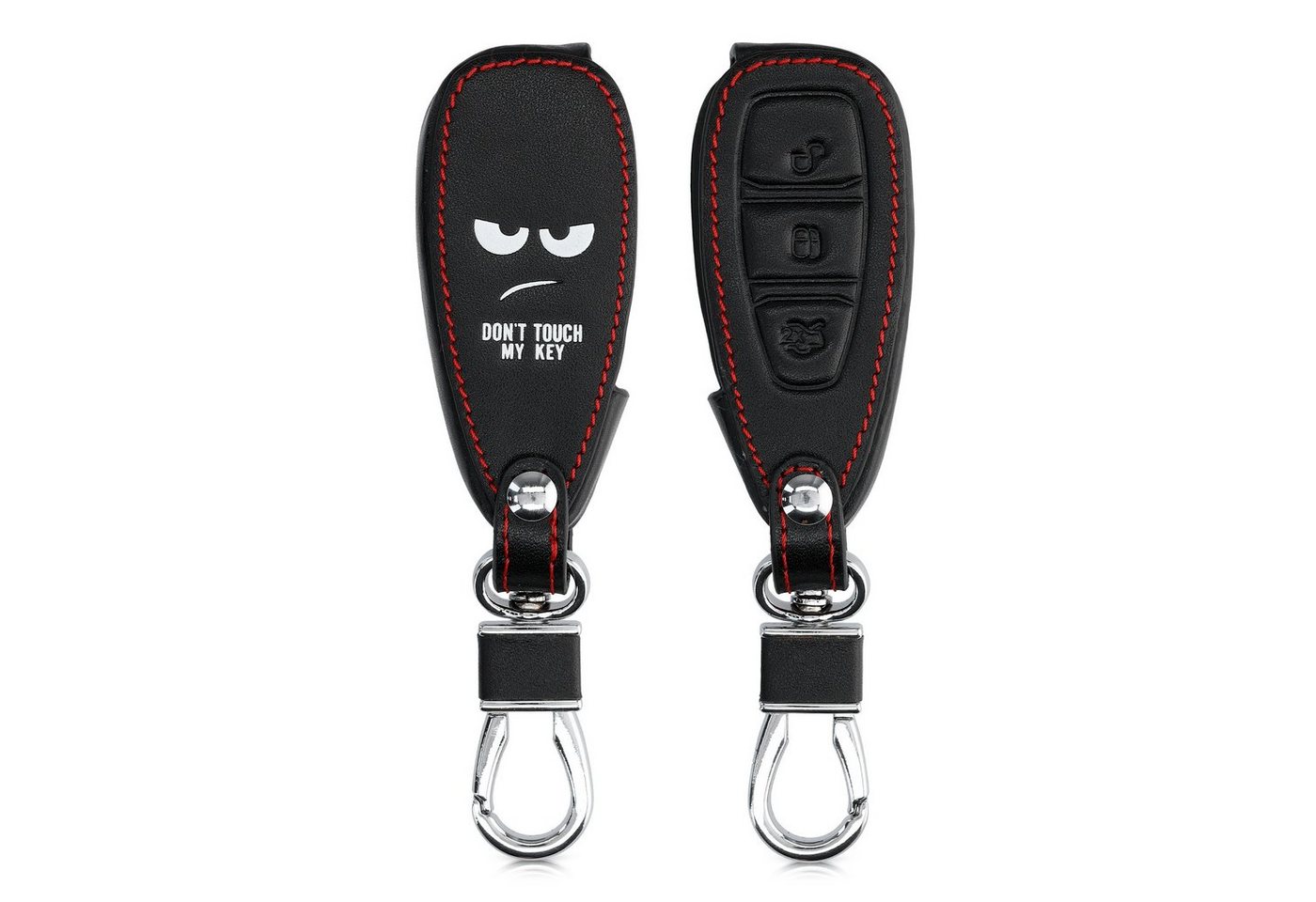 kwmobile Schlüsseltasche Autoschlüssel Hülle für Ford (1-tlg), Kunstleder Schutzhülle Schlüsselhülle Cover von kwmobile