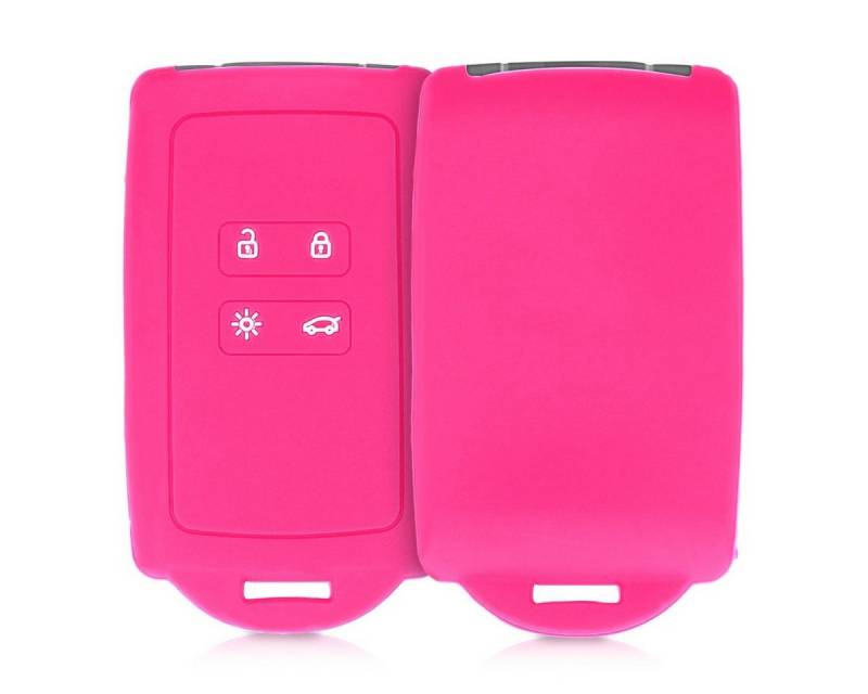 kwmobile Schlüsseltasche Autoschlüssel Hülle für Renault (1-tlg), Silikon Schutzhülle Schlüsselhülle von kwmobile