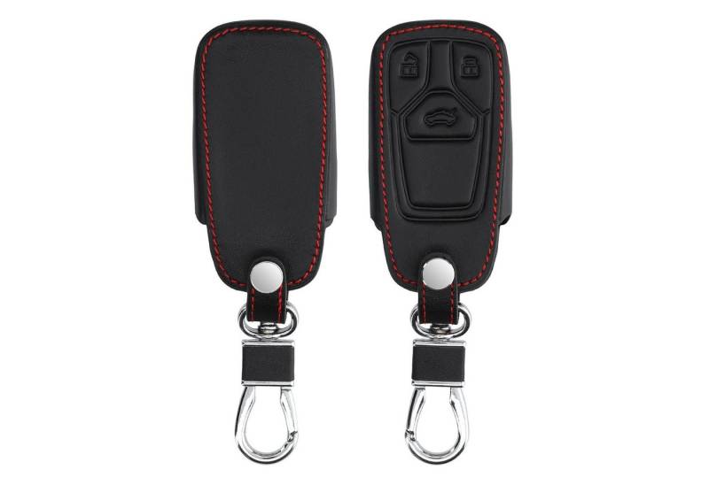 kwmobile Schlüsseltasche Autoschlüssel Kunstleder Hülle für Audi (1-tlg), Schlüsselhülle Schlüssel Case Cover von kwmobile